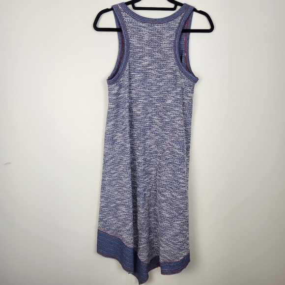 Anthropologie Left Of Center Knit Patch Tank Dress Asymmetrical Hem Size S - Picture 3 of 9